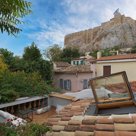 Live At The Acropolis Shadow - Under Super Scenic Anafiotika Apartment Athens Exterior photo